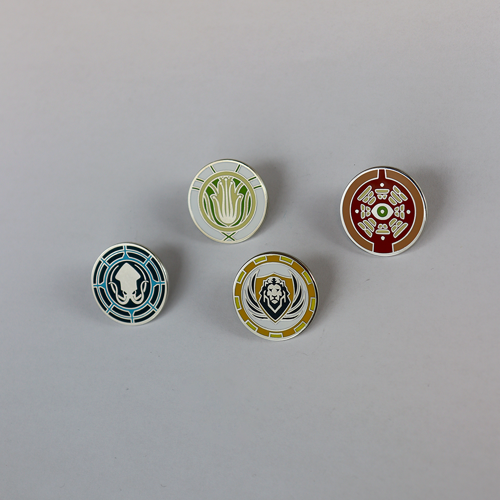 Anachrony - Enamel Pin Badge Set