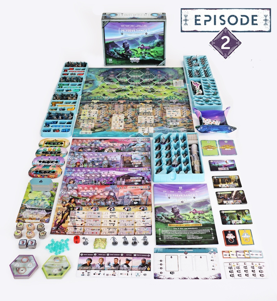 Perseverance: Castaway Chronicles (Deluxe with washed minis)