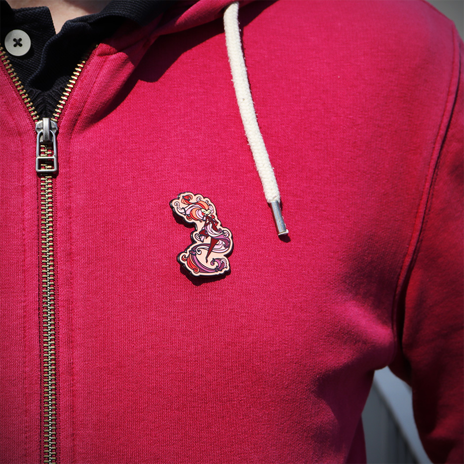 Cerebria - Love Enamel Pin Badge