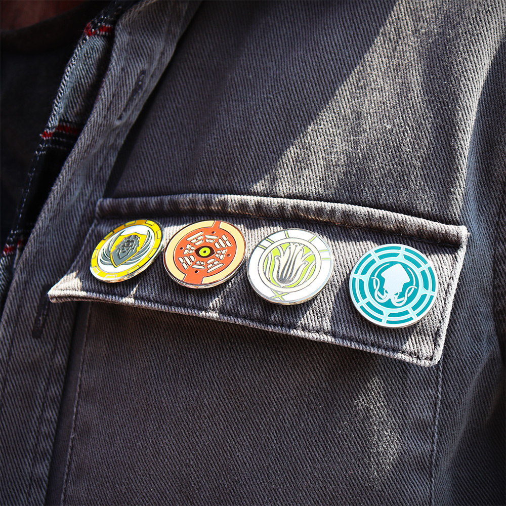 Anachrony - Enamel Pin Badge Set