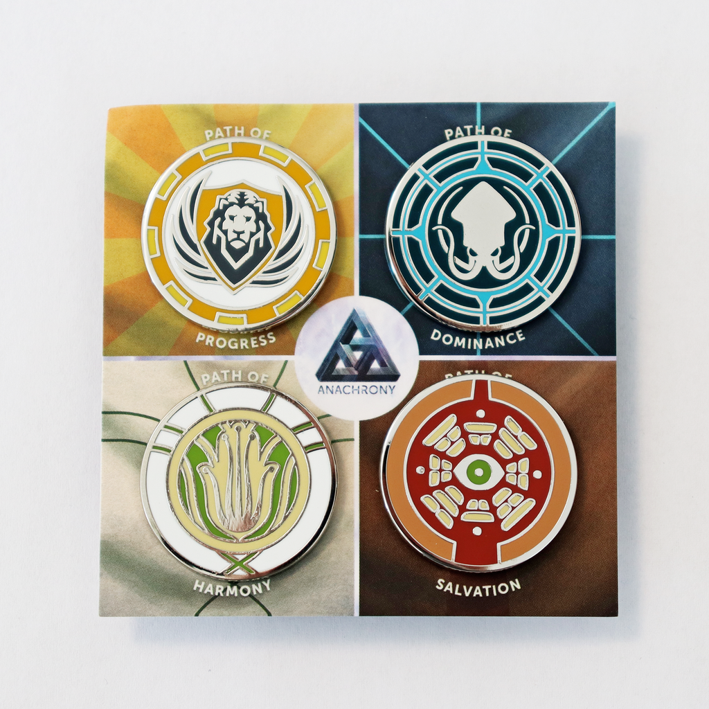 Anachrony - Enamel Pin Badge Set