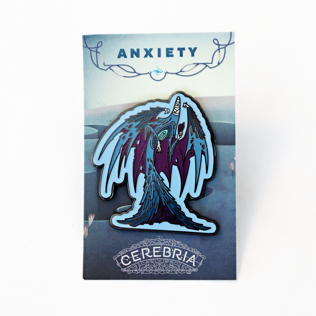 Cerebria - Anxiety Enamel Pin Badge