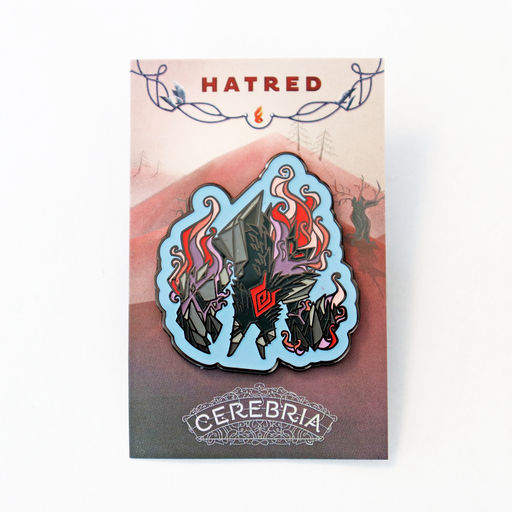 [MCGPIN009] Cerebria - Hatred Enamel Pin Badge