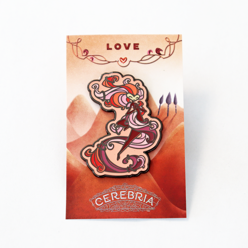 [MCGPIN010] Cerebria - Love Enamel Pin Badge