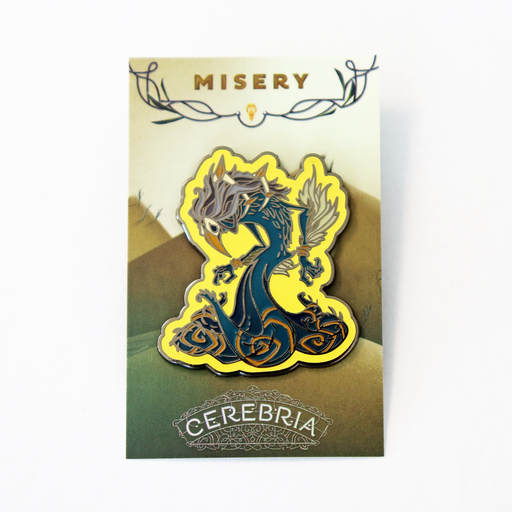 [MCGPIN012] Cerebria - Misery Enamel Pin Badge